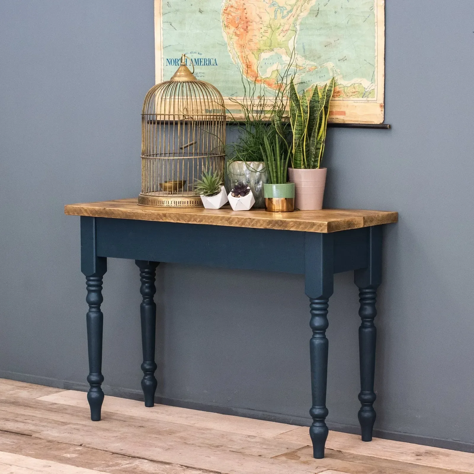 Library console table