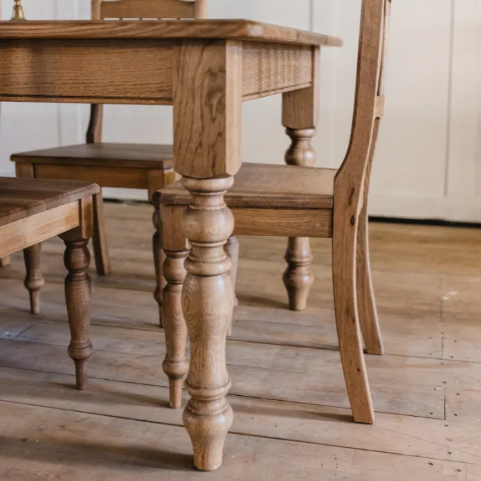 The Oak Farmhouse Table - View 4
