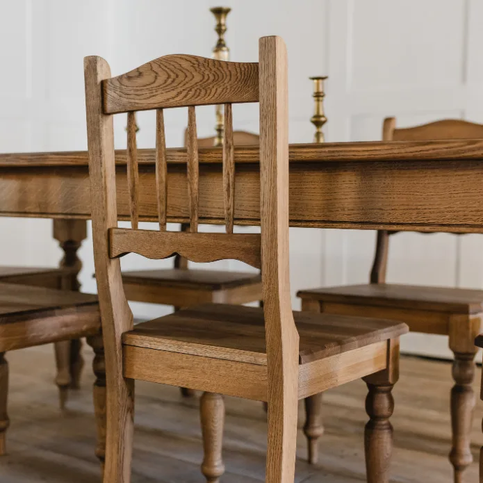 The Oak Farmhouse Table - View 5
